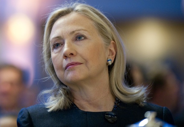US Secretary of State Hillary Clinton at