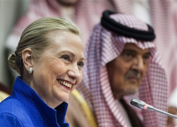 Saud Al Faisal, Hillary Rodham Clinton