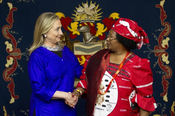 Hillary Rodham Clinton, Joyce Banda