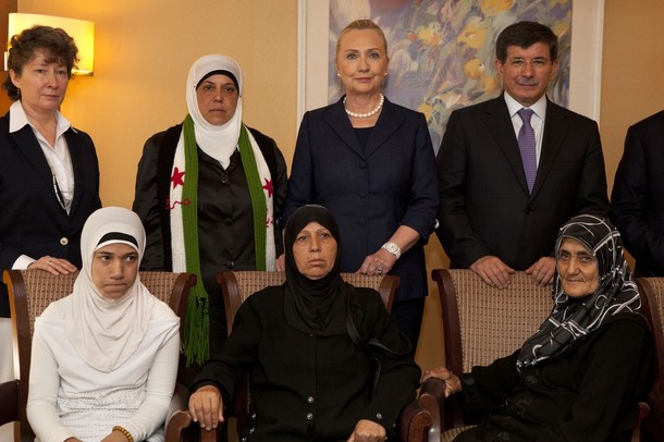 Hillary Rodham Clinton, Ahmet Davutoglu