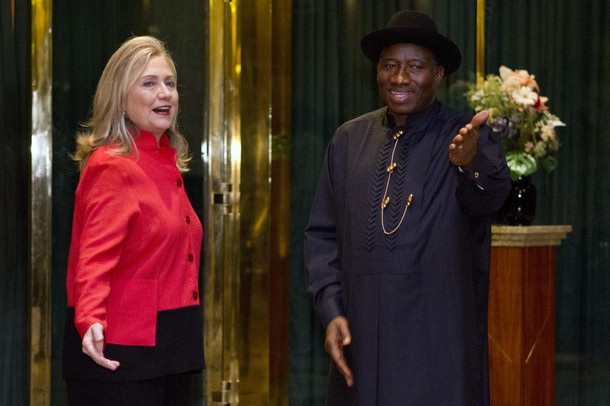 Hillary Rodham Clinton, Goodluck Jonathan