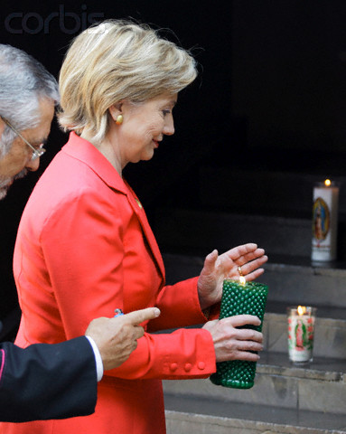 US. Secretary of State, Hillary Clinton visits Mexico