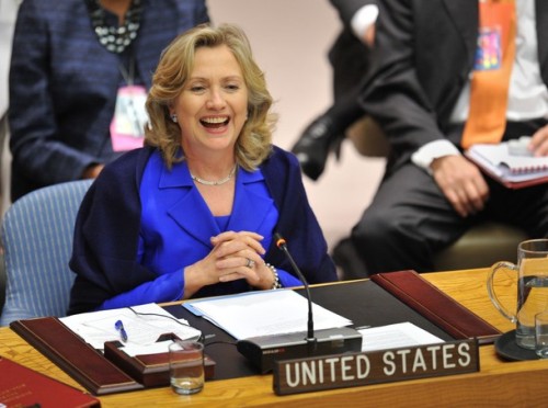 US Secretary of State Hillary Rodham Cli
