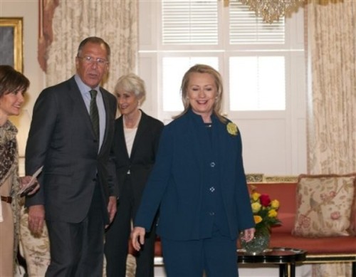 Hillary Rodham Clinton, Sergei Lavrov