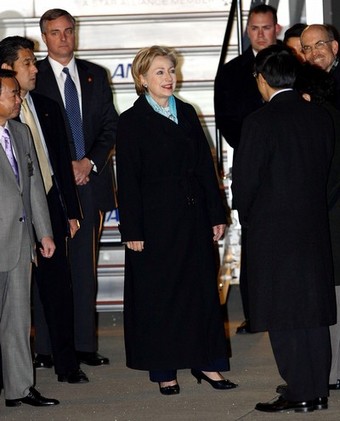 U.S. Secretary Of State Hillary Clinton Visits Japan - Day 2